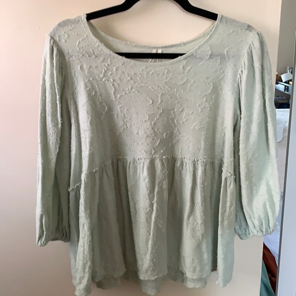 Anthropologie Babydoll Top - Picture 2 of 4